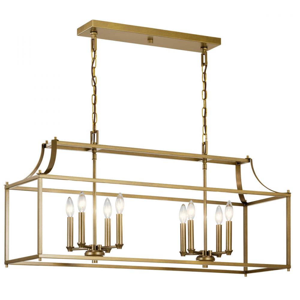 Linear Chandelier 8Lt