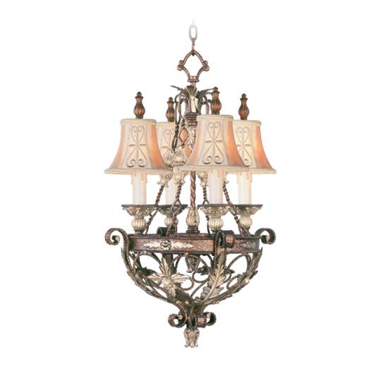 4 Light PBZ Chandelier