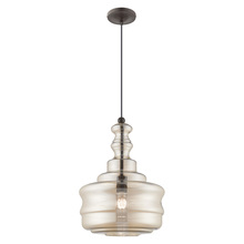 Livex Lighting 41225-92 - 1 Lt English Bronze Mini Pendant