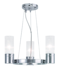 Livex Lighting 50693-05 - 3 Light Polished Chrome Mini Chandelier