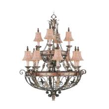 Livex Lighting 8848-64 - 12 Light PBZ Chandelier