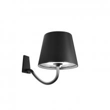 Zafferano America LD0288N4 - Poldina Wall Lamp - Dark grey