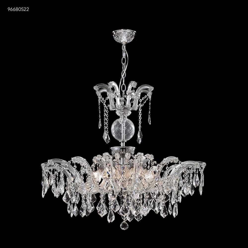 Maria Theresa Semi-flush Crystal Chand.