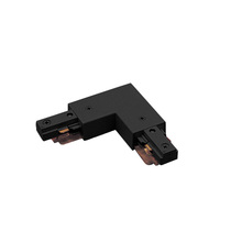 WAC US J2-LRIGHT-BK - J Track 2-Circuit Right L Connector