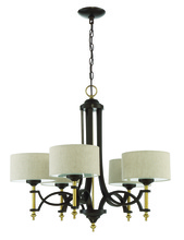 Craftmade 46325-ANGBZ - 5 Light Chandelier