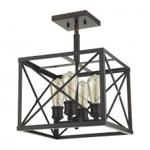 Acclaim Lighting IN21124ORB - Brooklyn 4-Light Oil-Rubbed Bronze Convertible Pendant