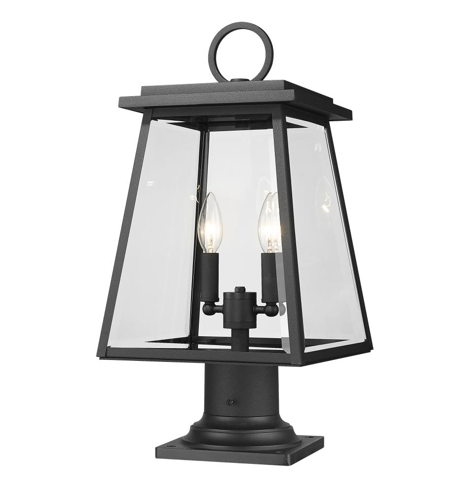 2 Light Outdoor Pier Mounted Fixture