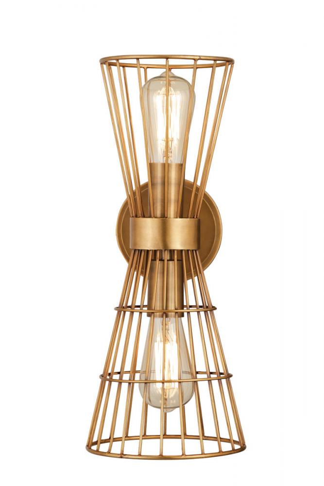 2 Light Wall Sconce