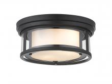 Z-Lite 426F12-MB - 2 Light Flush Mount