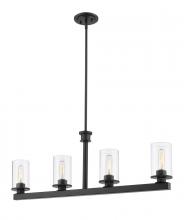 Z-Lite 462-4L-BRZ - 4 Light Linear Chandelier