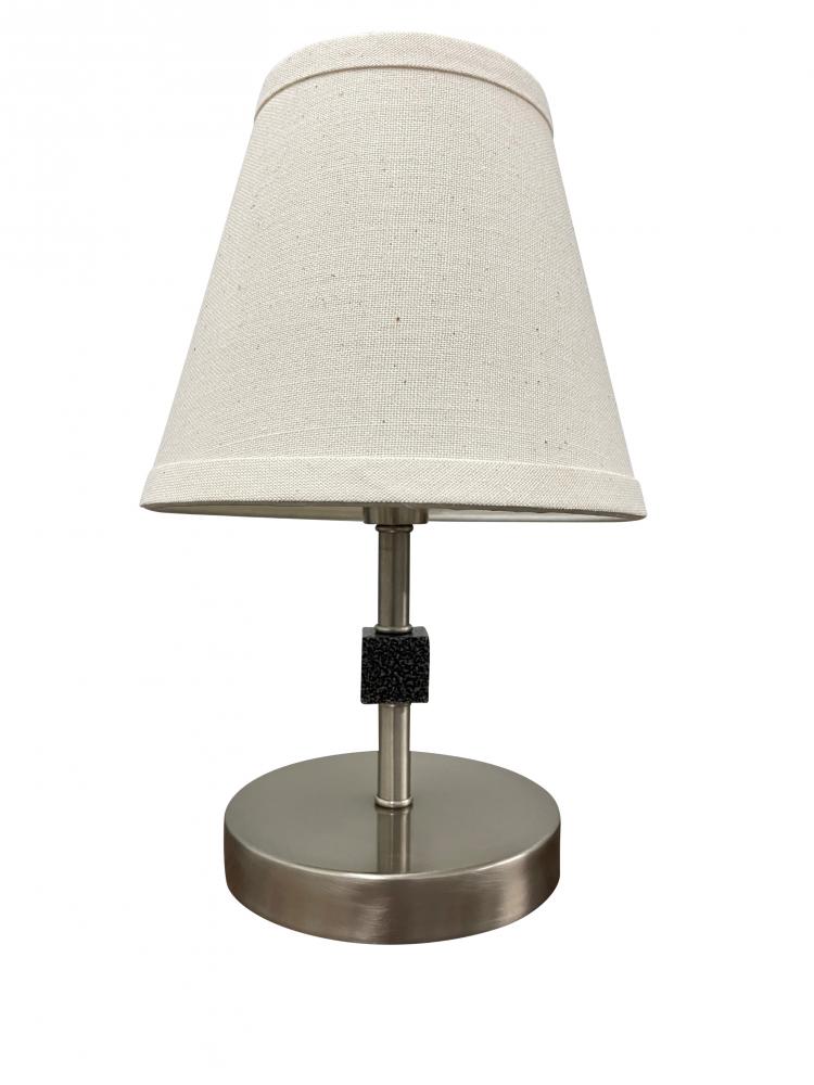 Bryson Mini Satin Nickel/Supreme Silver Accent Lamp