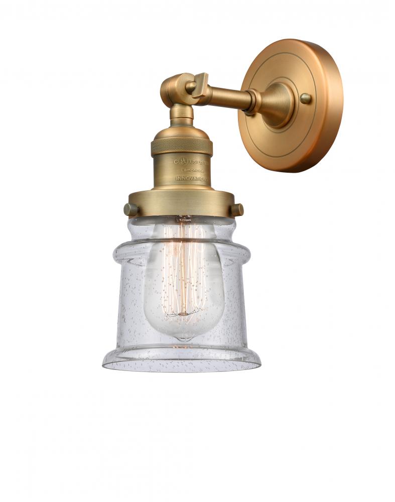 Canton - 1 Light - 5 inch - Brushed Brass - Sconce