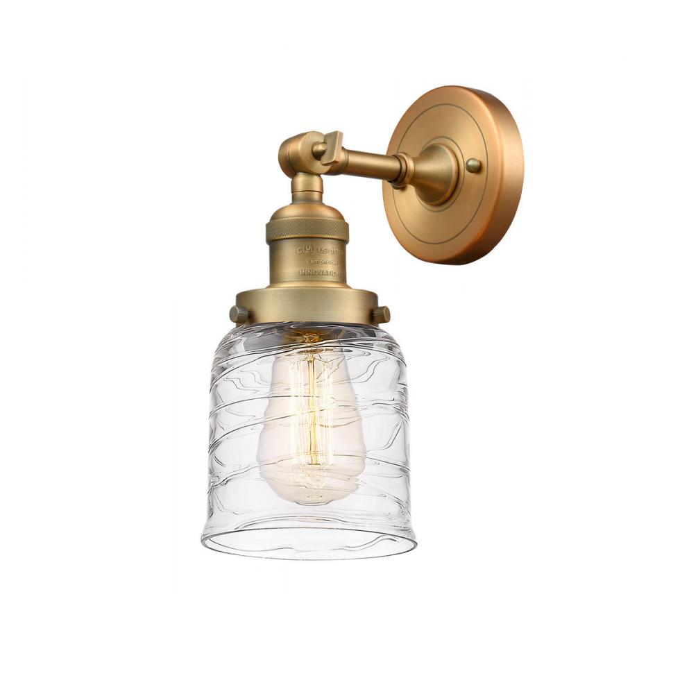 Bell - 1 Light - 5 inch - Brushed Brass - Sconce