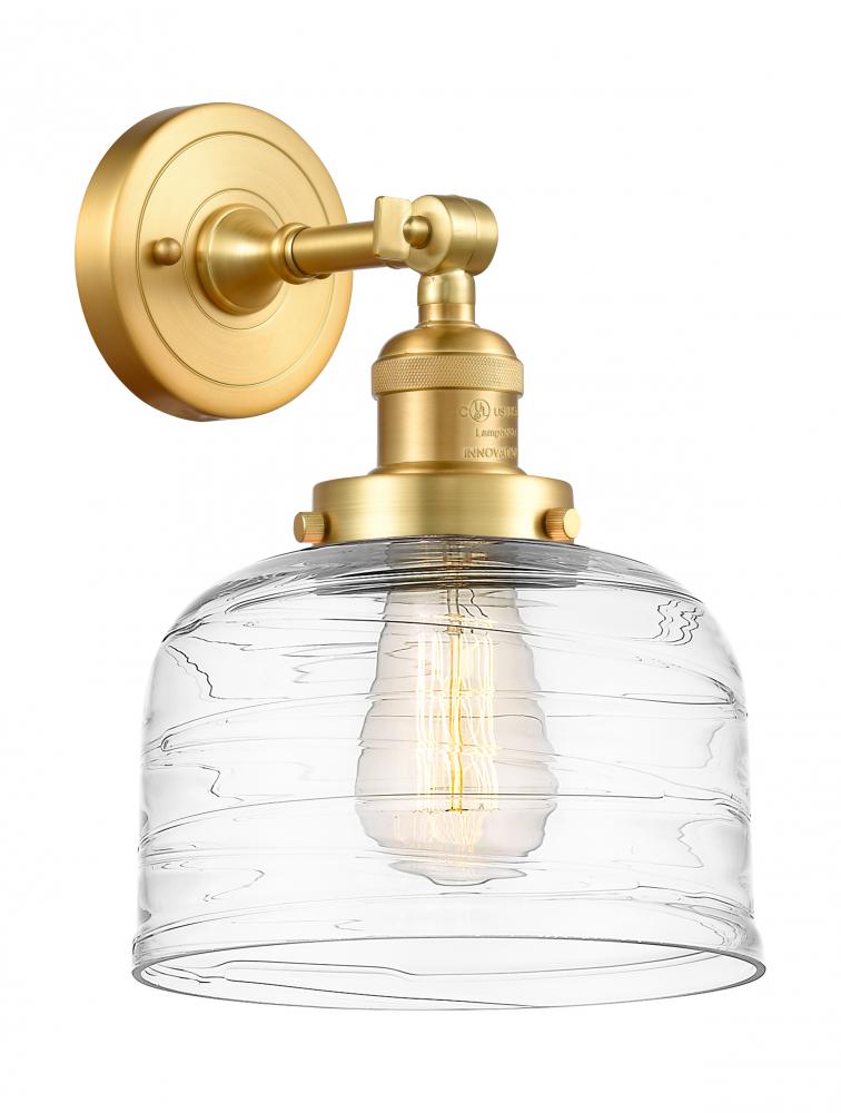 Bell - 1 Light - 8 inch - Satin Gold - Sconce