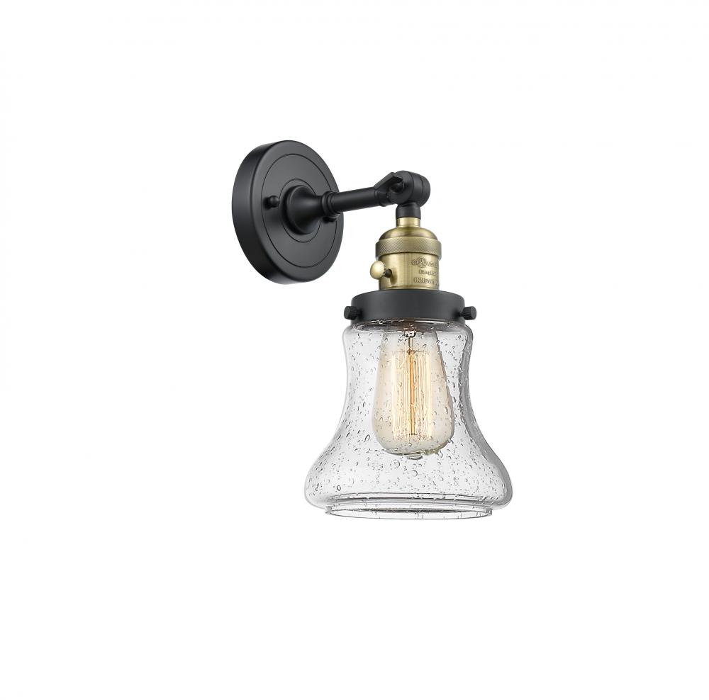 Bellmont - 1 Light - 7 inch - Black Antique Brass - Sconce