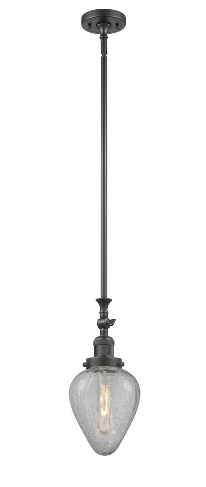 Geneseo - 1 Light - 7 inch - Oil Rubbed Bronze - Stem Hung - Mini Pendant