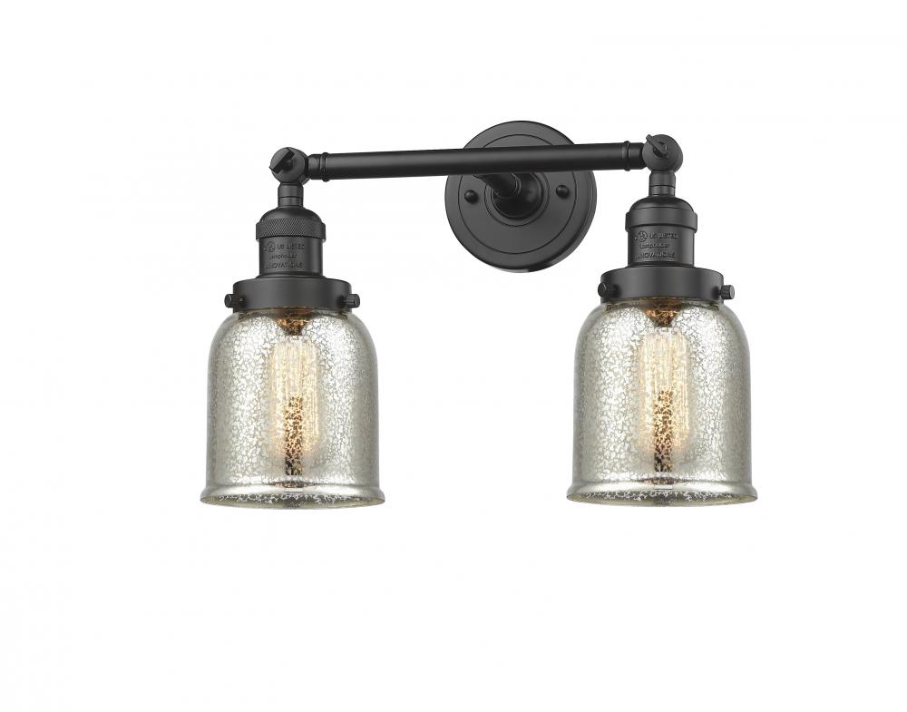 Bell - 2 Light - 15 inch - Oil Rubbed Bronze - Adjustable Bath Vanity Light