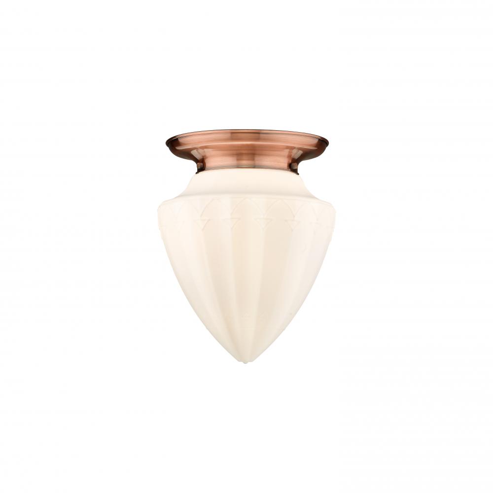 Beacon - 1 Light - 14 inch - Antique Copper - Flush Mount