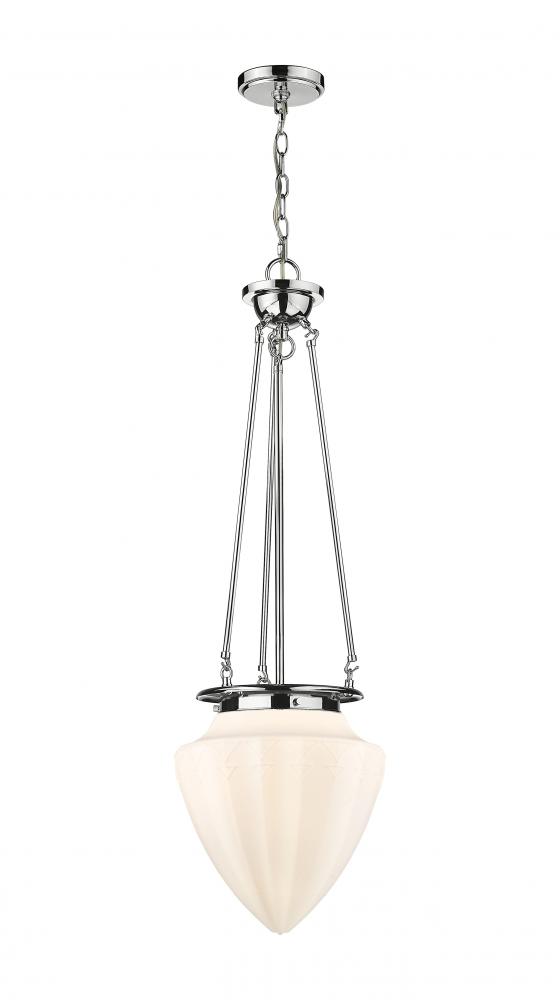 Beacon - 1 Light - 14 inch - Polished Chrome - Chain Hung - Pendant