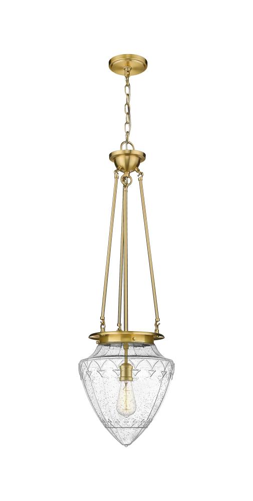 Beacon - 1 Light - 14 inch - Satin Gold - Chain Hung - Pendant