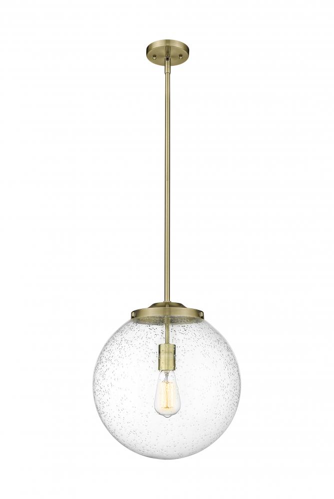 Beacon - 1 Light - 16 inch - Antique Brass - Cord hung - Pendant