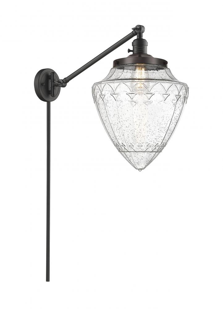 Bullet - 1 Light - 12 inch - Oil Rubbed Bronze -Adjustable Swing Arm
