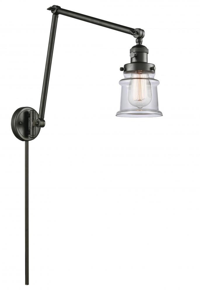 Canton - 1 Light - 8 inch - Oil Rubbed Bronze - Swing Arm