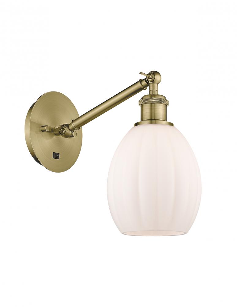 Eaton - 1 Light - 6 inch - Satin Gold - Sconce