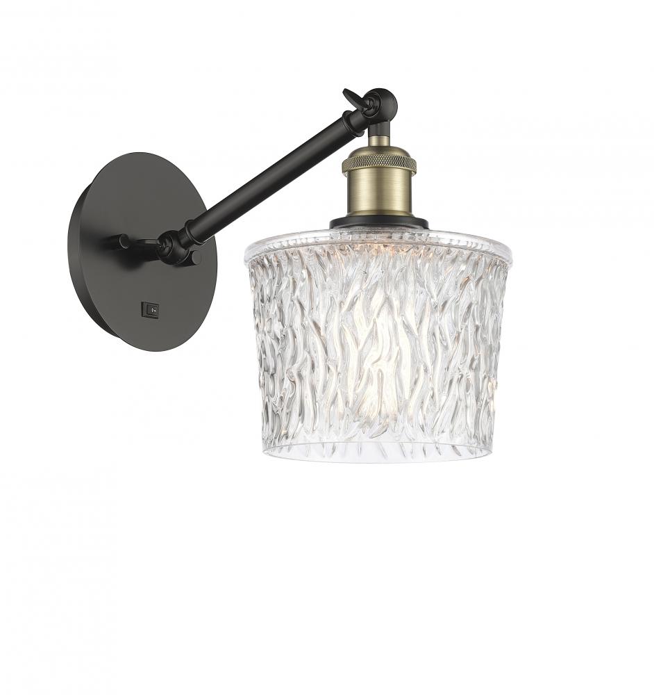 Niagara - 1 Light - 7 inch - Black Antique Brass - Adjustable Sconce