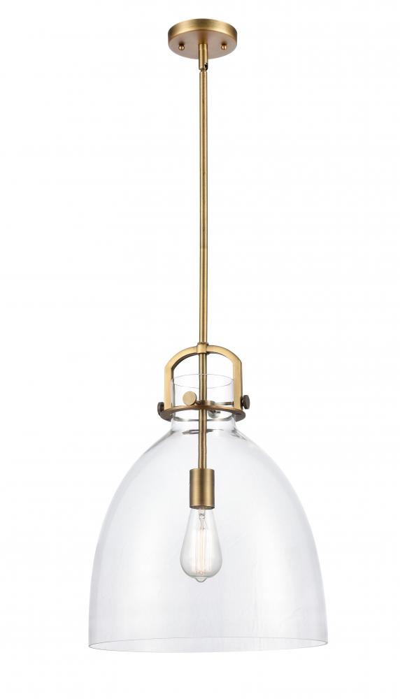 Newton Bell - 1 Light - 14 inch - Brushed Brass - Multi Pendant