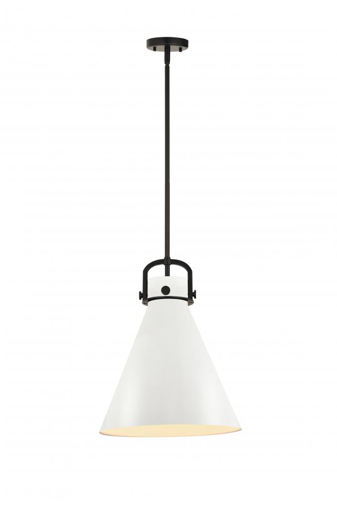 Newton Cone - 1 Light - 14 inch - Brushed Brass - Multi Pendant