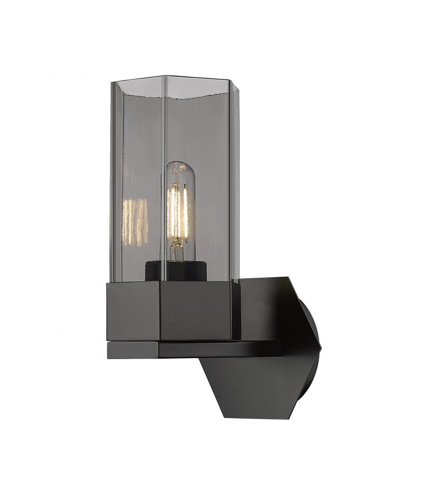 Claverack - 1 Light - 6 inch - Matte Black - Sconce