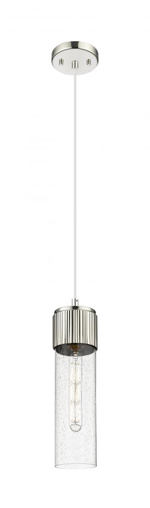 Bolivar - 1 Light - 5 inch - Polished Nickel - Pendant