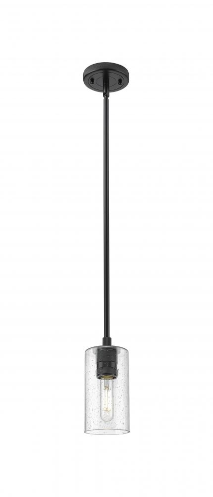 Crown Point - 1 Light - 5 inch - Matte Black - Pendant