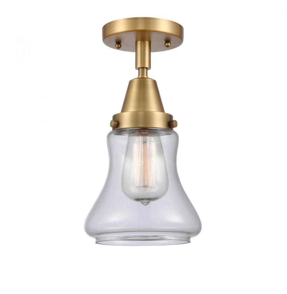 Bellmont - 1 Light - 6 inch - Brushed Brass - Flush Mount