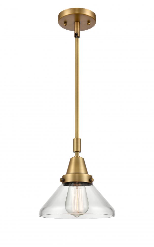 Caden - 1 Light - 8 inch - Brushed Brass - Mini Pendant