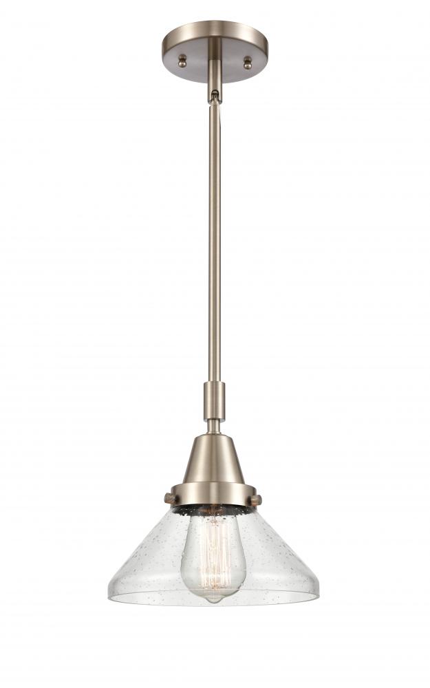 Caden - 1 Light - 8 inch - Brushed Satin Nickel - Mini Pendant