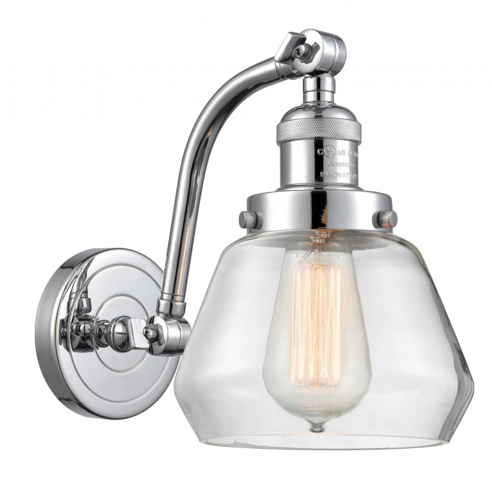 Fulton - 1 Light - 7 inch - Polished Chrome - Sconce