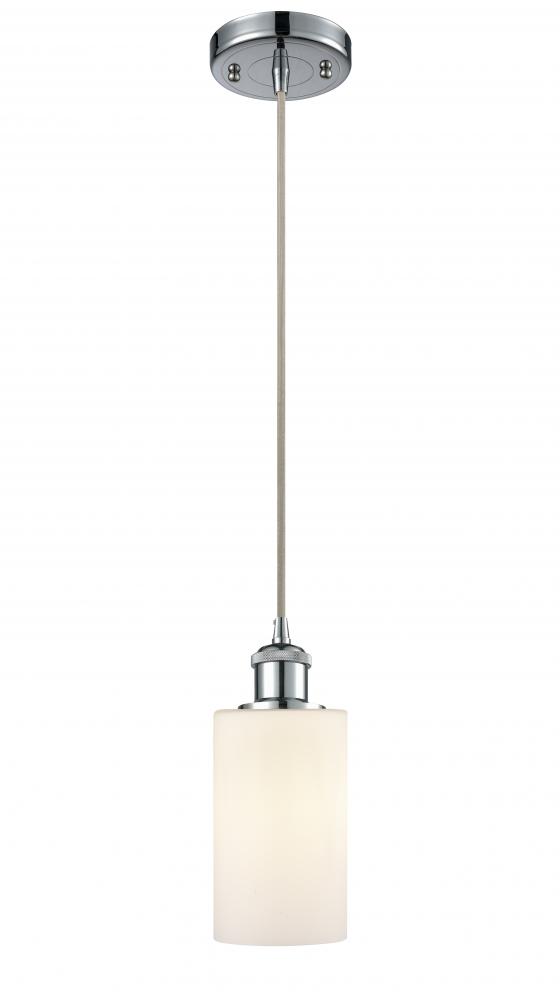 Clymer - 1 Light - 4 inch - Polished Chrome - Cord hung - Mini Pendant