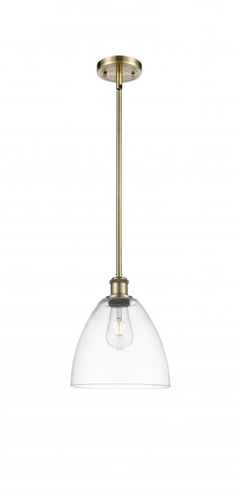 Bristol - 1 Light - 9 inch - Antique Brass - Mini Pendant