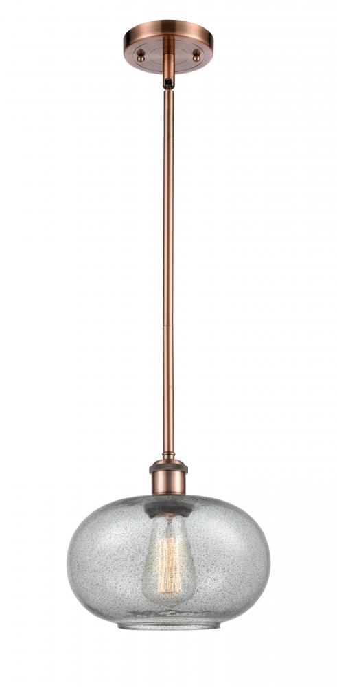 Gorham - 1 Light - 10 inch - Antique Copper - Mini Pendant