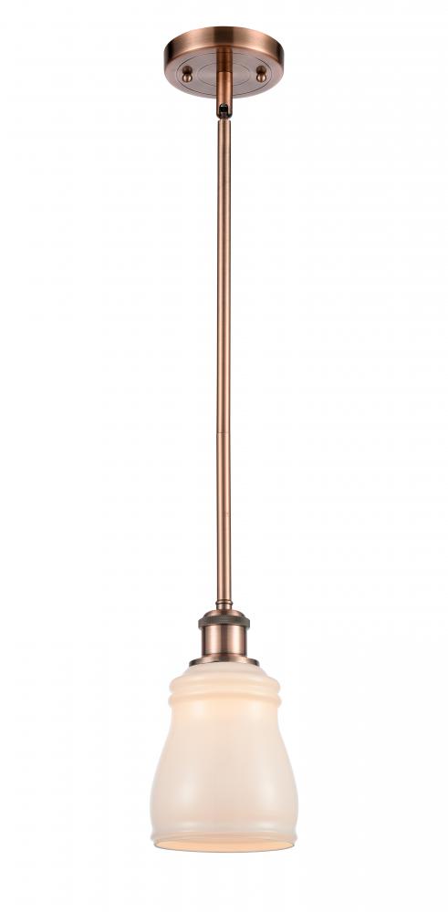 Ellery - 1 Light - 5 inch - Antique Copper - Mini Pendant