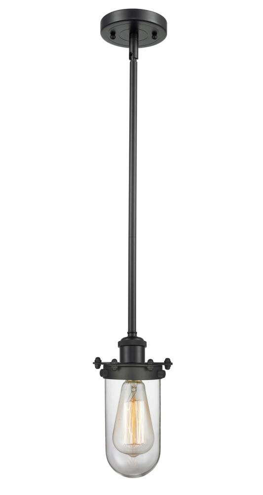 Kingsbury - 1 Light - 4 inch - Matte Black - Mini Pendant