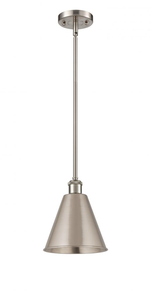 Berkshire - 1 Light - 8 inch - Brushed Satin Nickel - Pendant