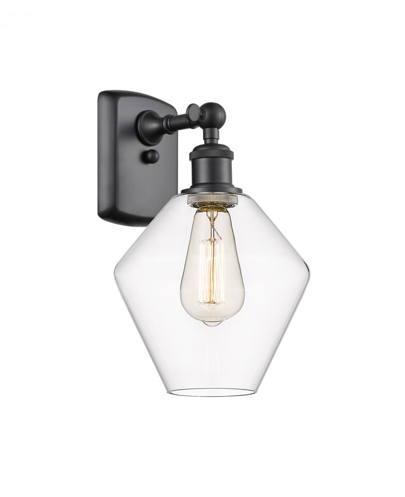 Cindyrella - 1 Light - 8 inch - Matte Black - Sconce