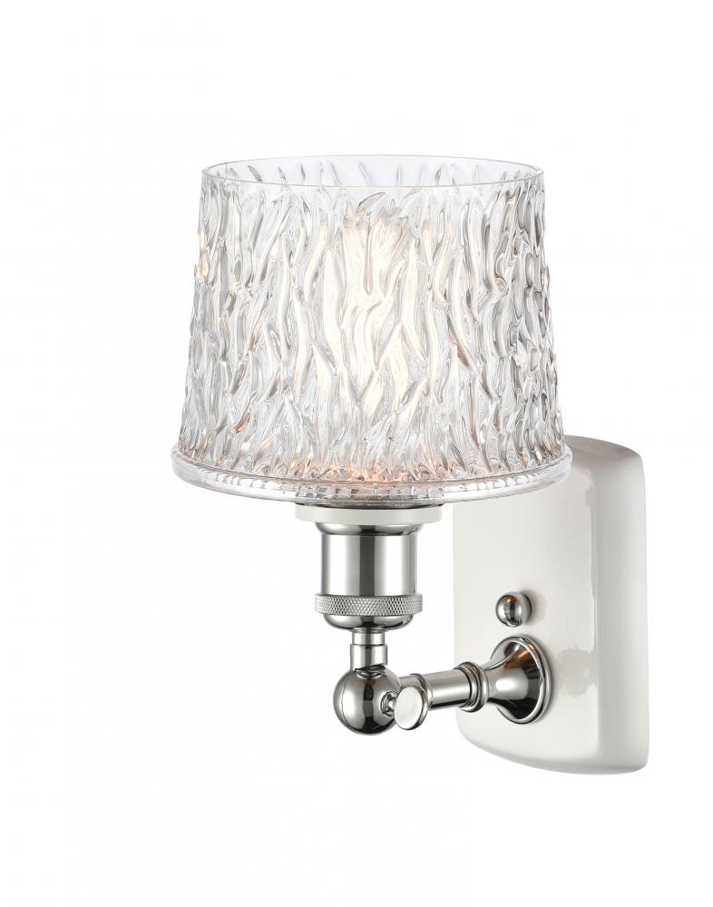 Niagara - 1 Light - 7 inch - White Polished Chrome - Sconce