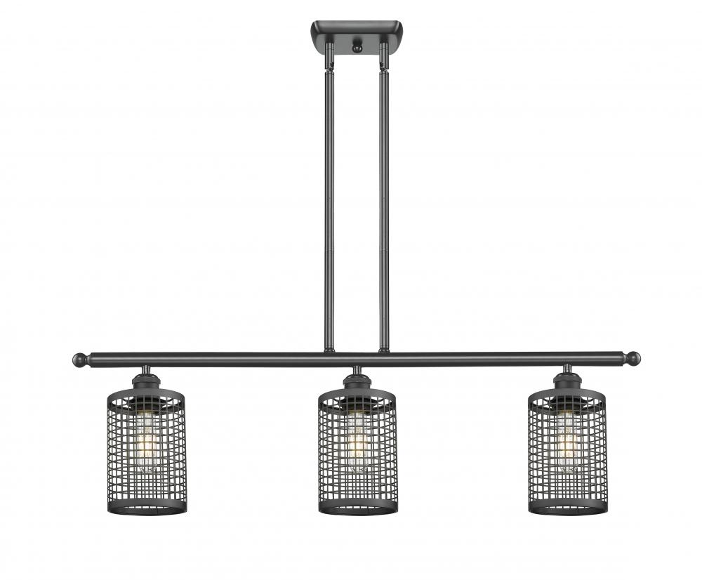 Nestbrook - 3 Light - 36 inch - Matte Black - Multi Pendant