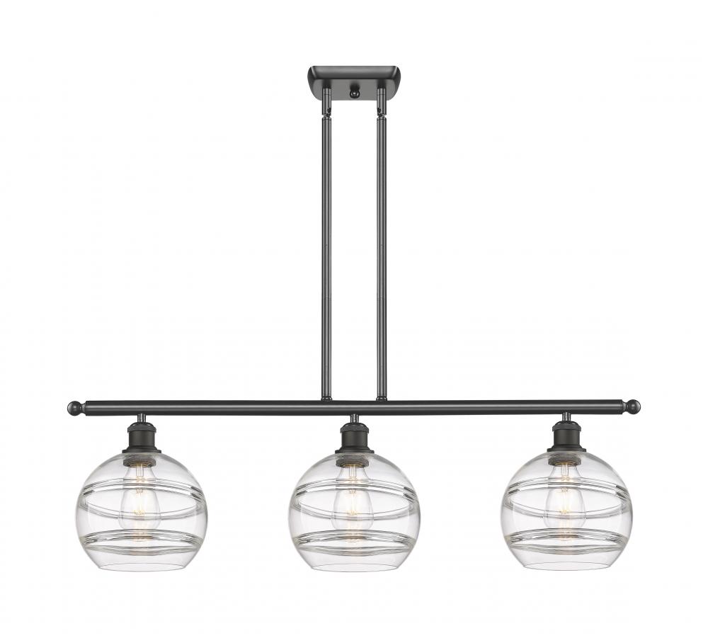 Rochester - 3 Light - 36 inch - Oil Rubbed Bronze - Cord hung - Island Light