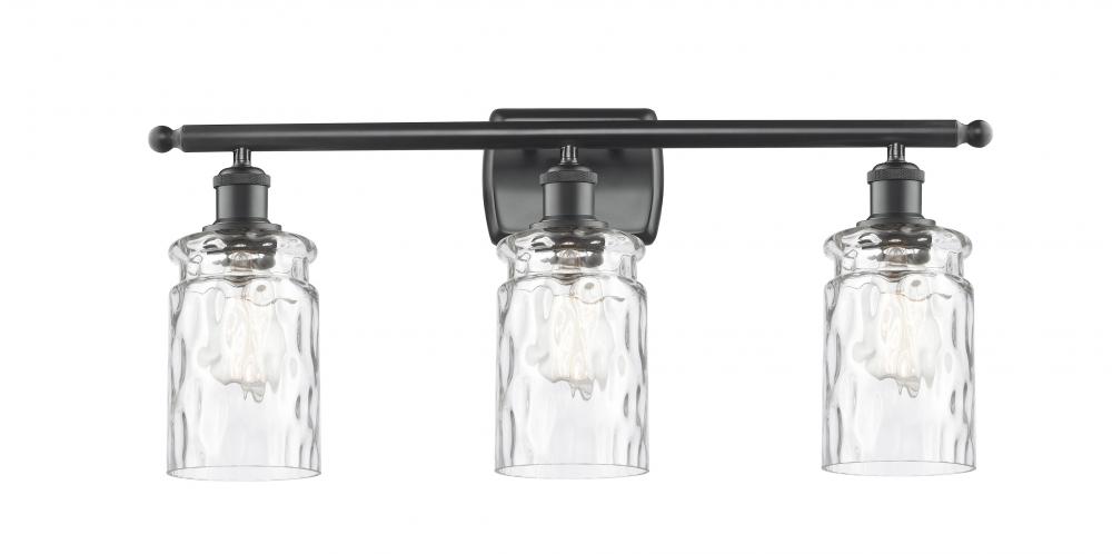 Candor - 3 Light - 25 inch - Matte Black - Bath Vanity Light