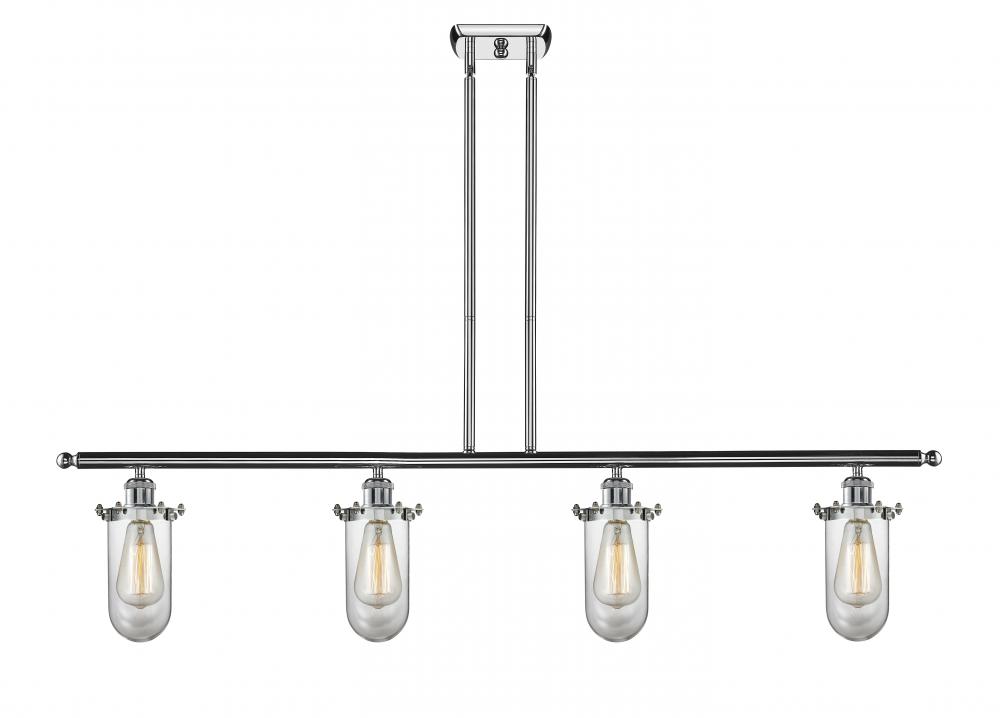 Kingsbury - 4 Light - 48 inch - Polished Chrome - Cord hung - Island Light